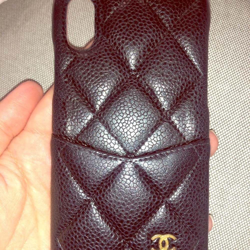 Authentic Chanel IPhoneX Case